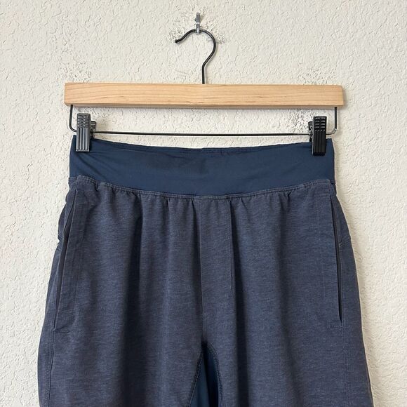 LULULEMON T.H.E Short Linerless 9" Performance Shorts M7Y50S Heather Blue - Picture 2 of 9